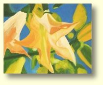 Obraz olejny - Kwiat - Malarstwo - Celina Dobke